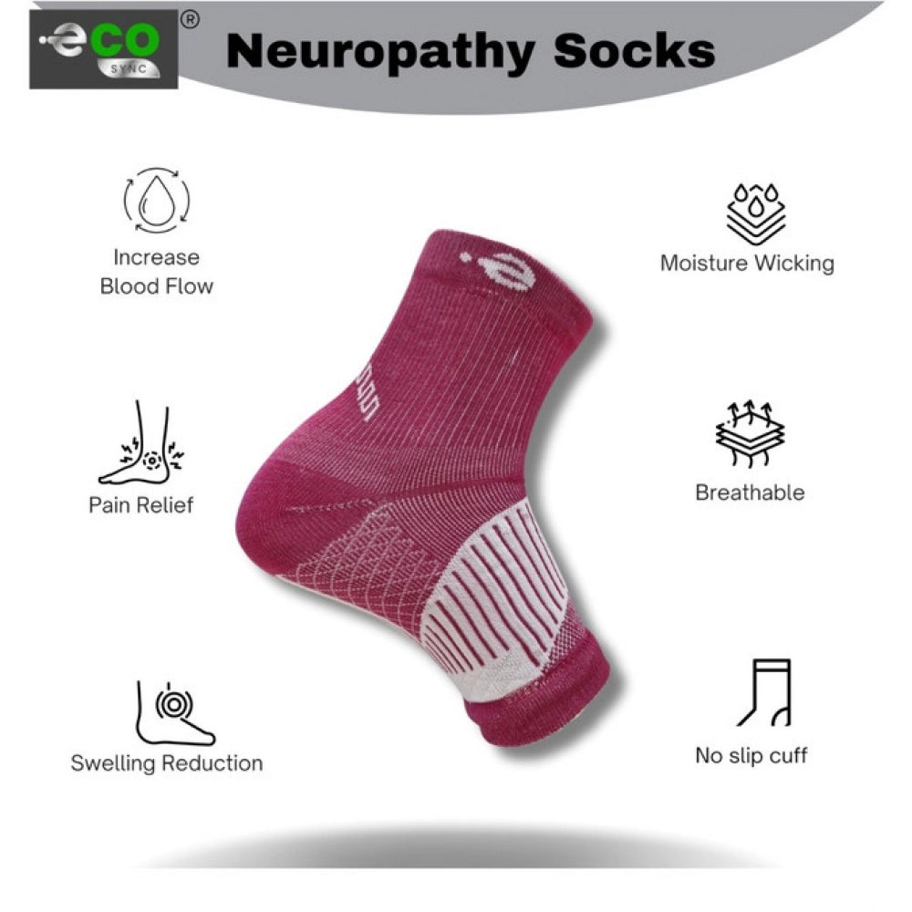 Multicolor unisex printed cotton ankle-length support socks, casual design for everyday wear