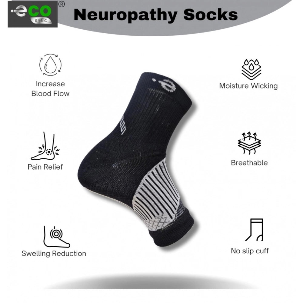 Multicolor unisex casual cotton printed ankle length support socks for men and women, black patterned low cut socks