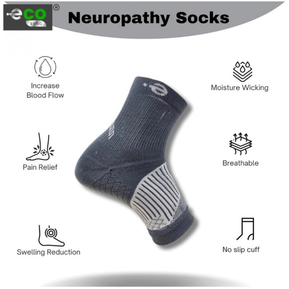 Multicolor unisex cotton printed ankle length support socks, casual style for everyday wear