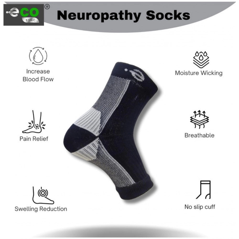 Multicolor unisex casual printed cotton ankle length support socks for everyday wear
