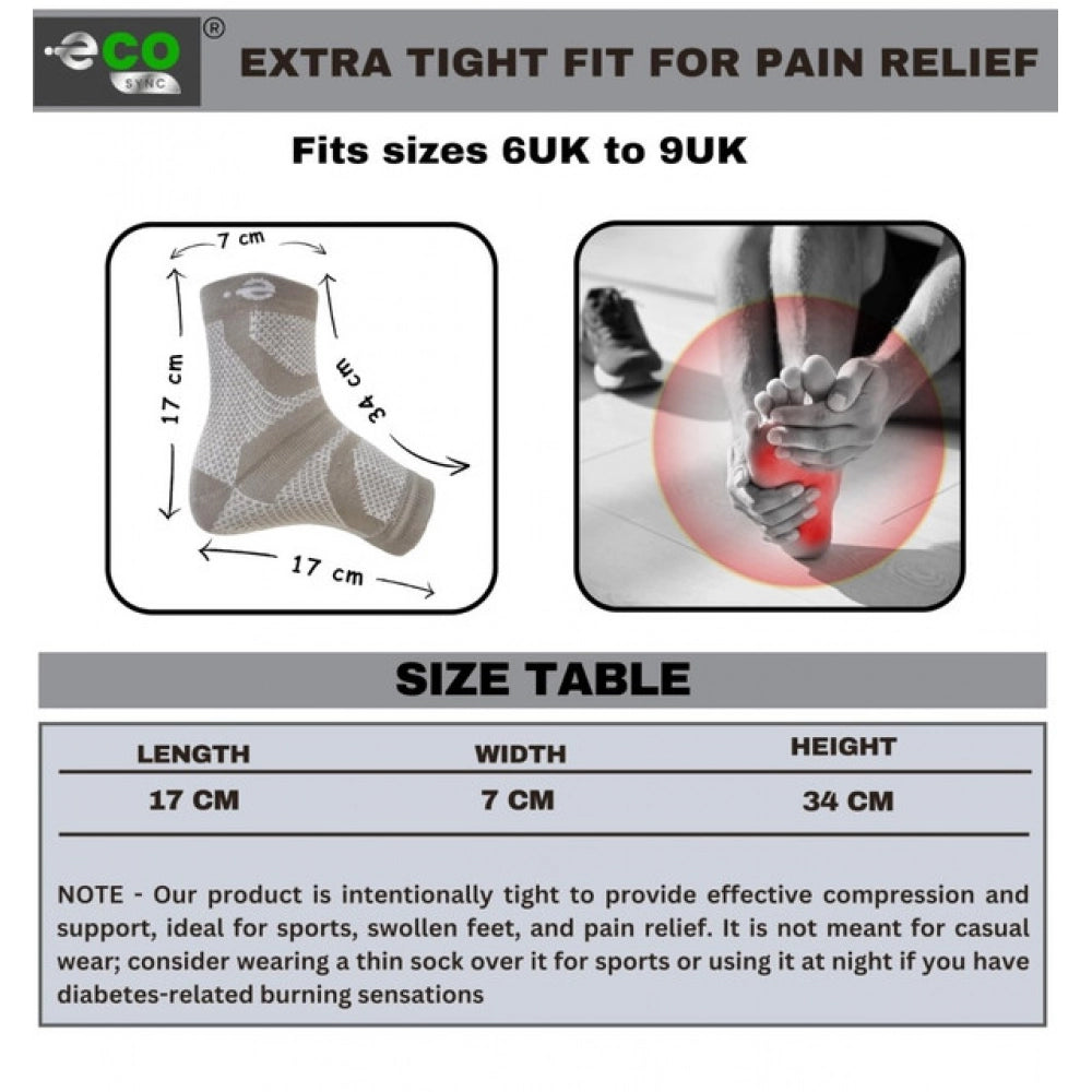 Multicolor unisex casual cotton printed ankle support socks, skin-white on feet