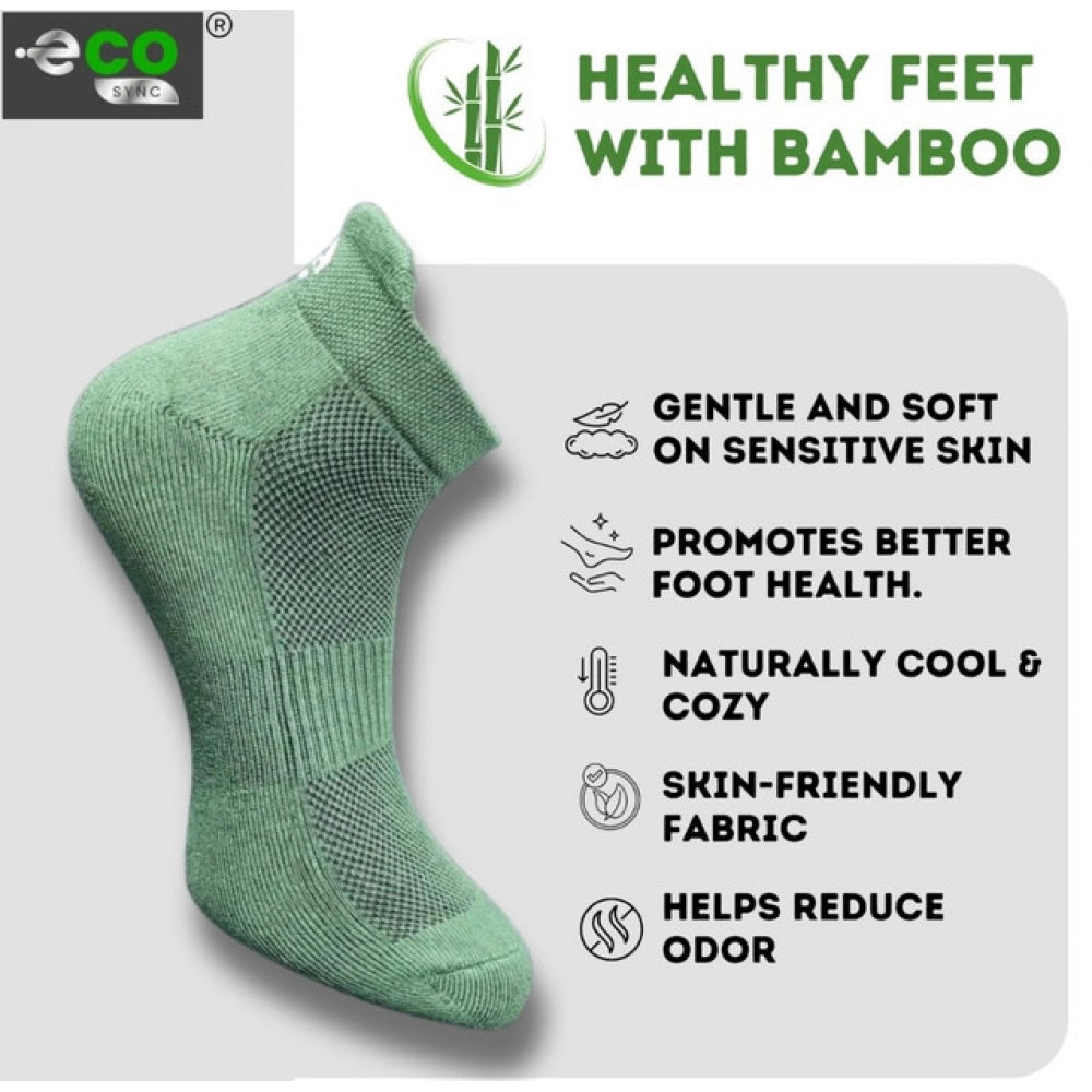 Multicolor unisex casual cotton ankle socks: Light Peach, Olive, Black, Off White, vibrant printed design