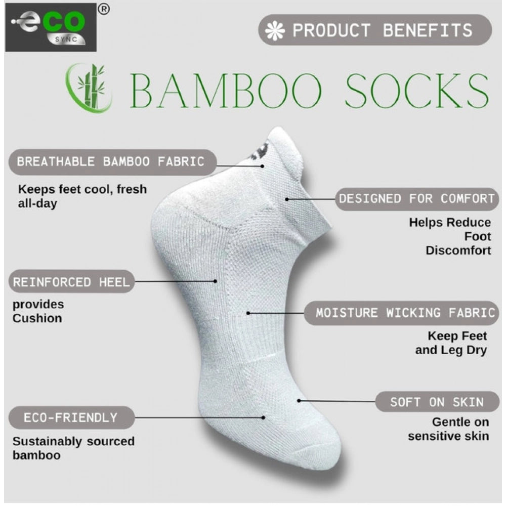 Multicolor unisex casual cotton printed ankle socks, light grey, off white, light grey, sky blue on display