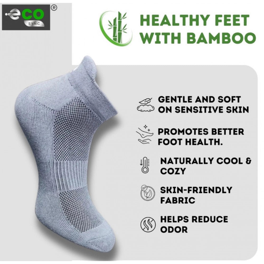 Multicolor unisex casual cotton ankle-length socks: olive, dark grey, sky blue, black (patterned)