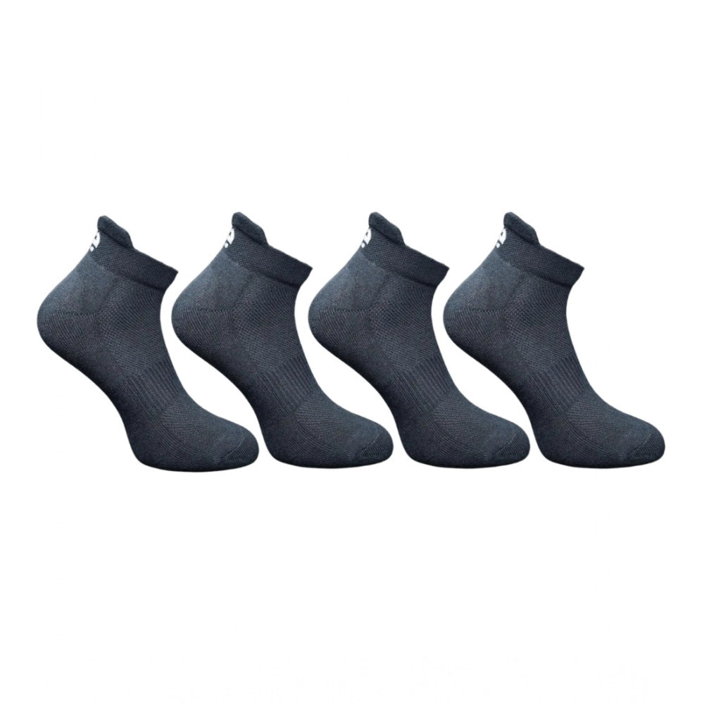 Multicolor unisex cotton printed ankle length socks for casual wear