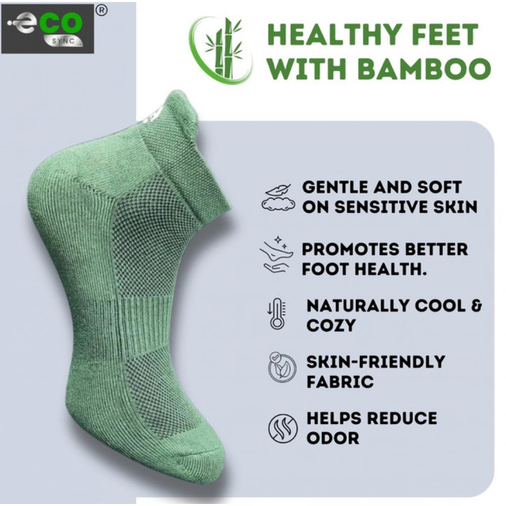 Multicolor unisex casual cotton ankle socks: Light Peach, Olive, Black patterns for everyday wear