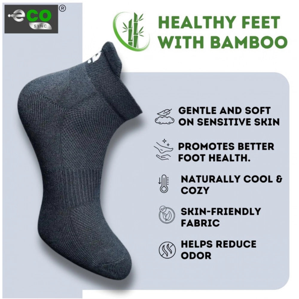 Multicolor unisex casual cotton printed ankle socks: Light Peach, Black, Light Grey, Navy Blue