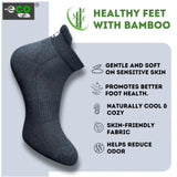 Multicolor unisex casual cotton ankle socks: Light Peach, Black, Light Grey, Navy Blue, printed design on casual footwear