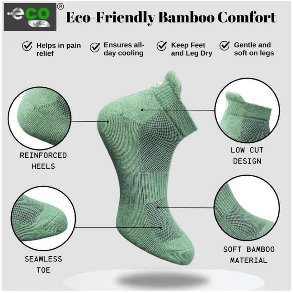 Multicolor unisex casual cotton printed ankle-length socks, featuring off white, light grey, olive, dark grey designs for everyday comfort