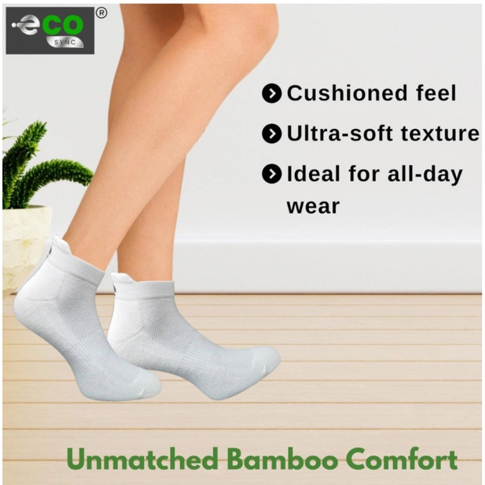 Multicolor unisex casual cotton ankle-length socks, light grey, off white, navy blue patterns