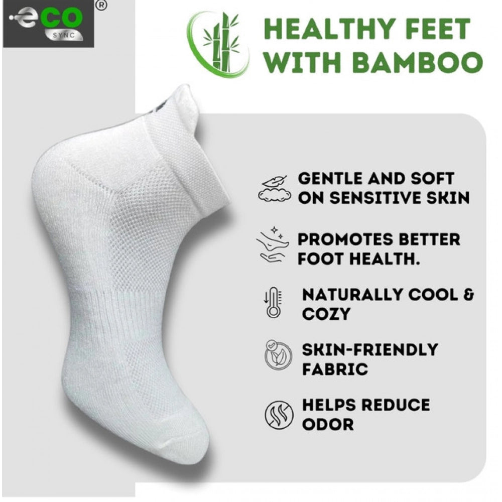 Multicolor unisex casual cotton ankle socks, light grey, off white, dark grey, black - versatile footwear for everyday wear
