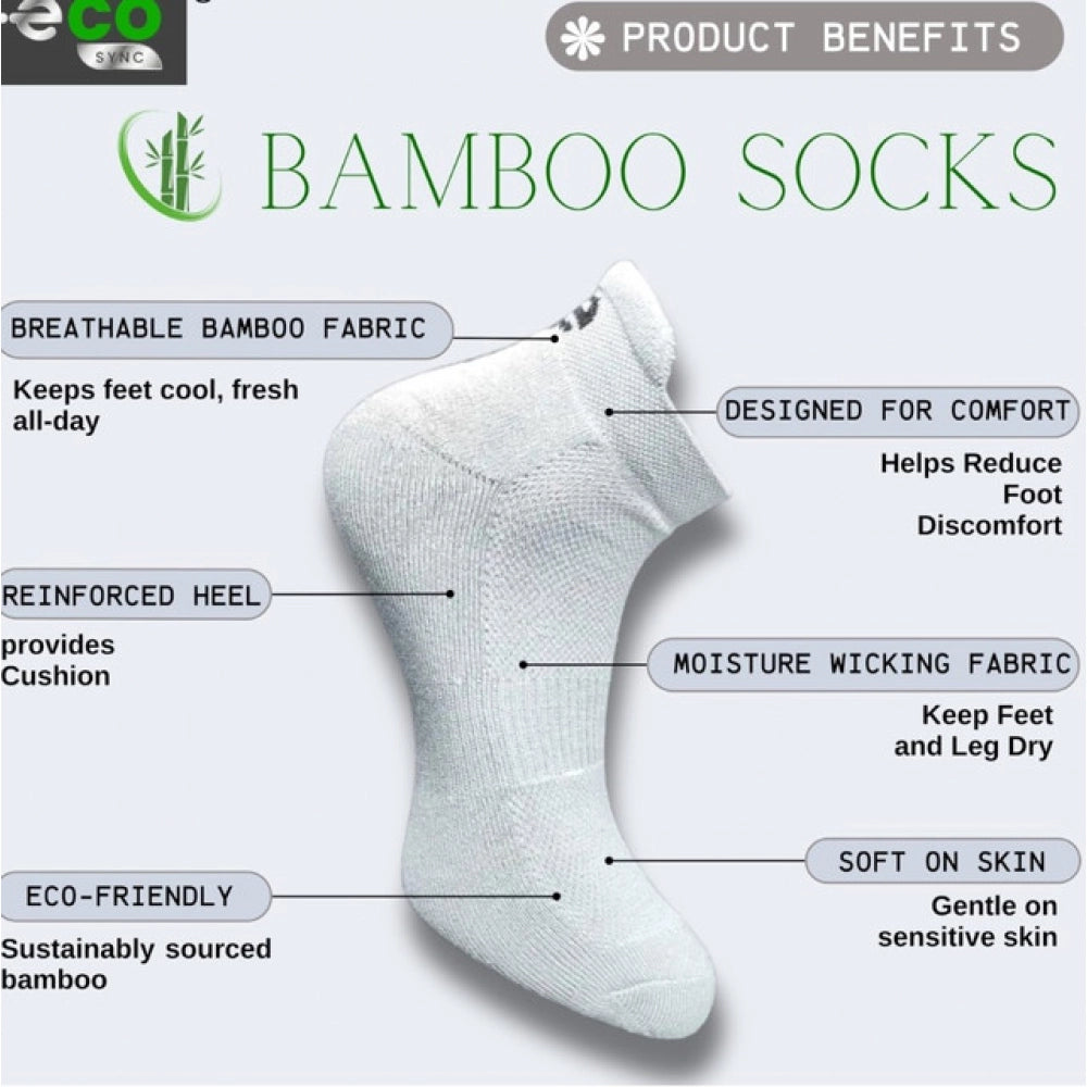 Multicolor unisex cotton printed ankle socks: Light grey, dark grey, black, olive (varies slightly)