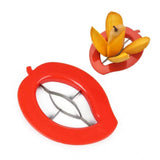 Pack of 5_Mango Cutter And Slicer Tool – with Stainless Steel Blades (Color: Assorted )