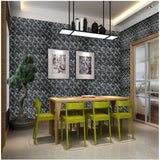 Pack Of 3_Fancy 3D Wall Decor – Stylish Black Decorative Wall Art (Color: Assorted )