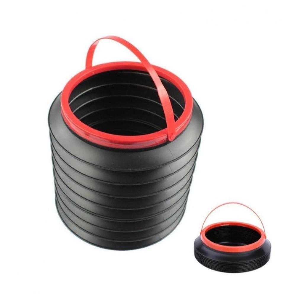 Pack Of 3_Foldable Dustbin – Portable And Space-Saving Trash Container (Color: Assorted )