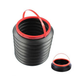 Pack Of 3_Foldable Dustbin – Portable And Space-Saving Trash Container (Color: Assorted )