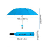 Bottle-Shaped Umbrella – Compact Foldable Rain Protection (Color: Assorted )