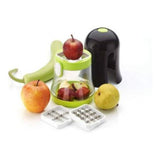 Stainless Steel Multifunction Vegetable Cutter Chipser Manual Quick Dicer Fruit Slicer Non-Skid Base Slicer and Cutter Grater (Color: Assorted )