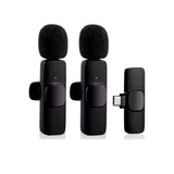 Plastic K9 Microphone, portable digital clip-on recorder with low latency. Helps reduce wind noise for outdoor use. Variable color depending on lighting and screen resolution