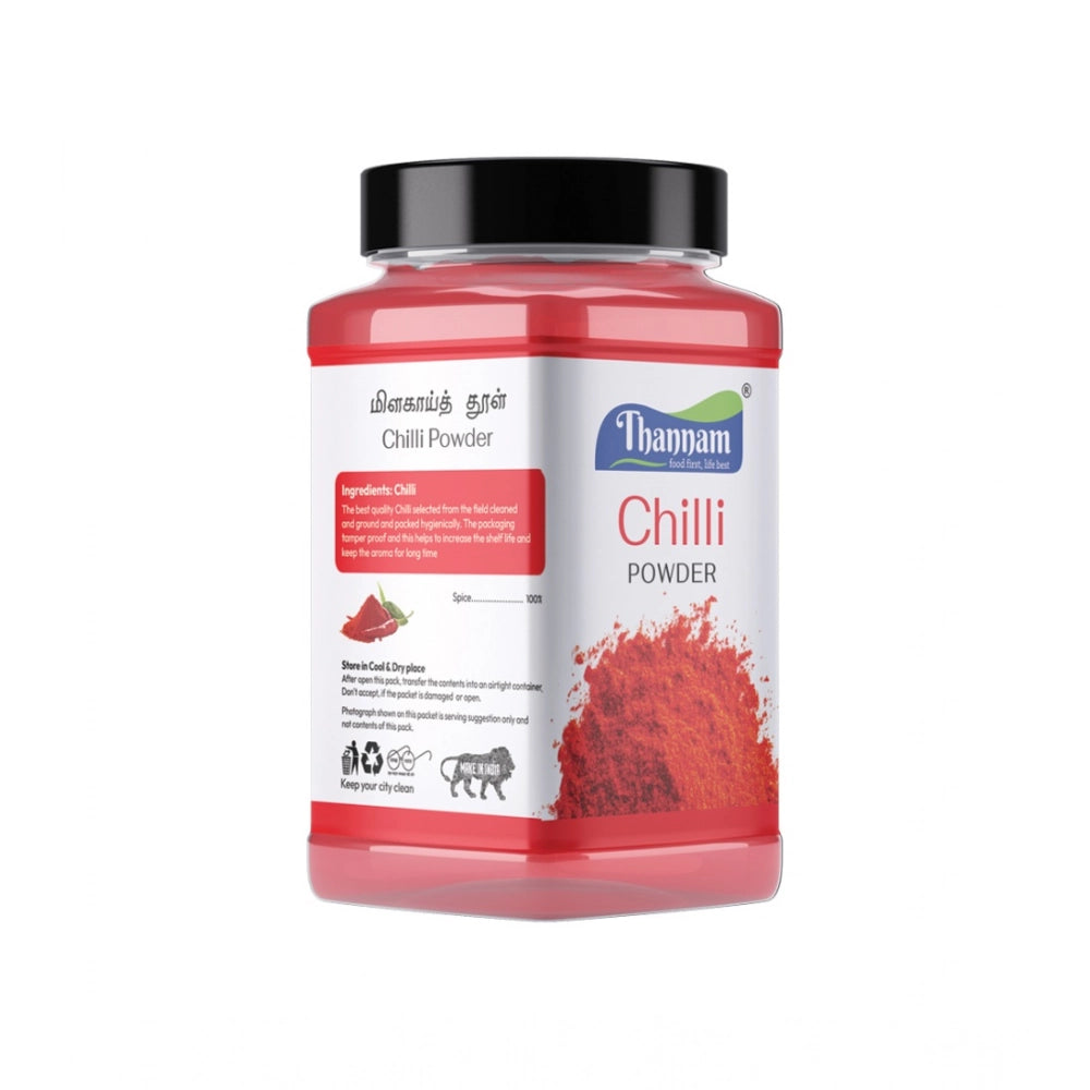 Thannam Red Chilly Powder, vegetarian masala spice blend (200GM) - natural ingredients, color & flavor may vary slightly