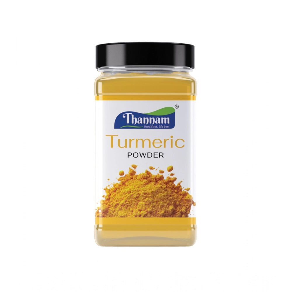 Thannam Turmeric Powder Pack of 3 (200GM), naturally sourced, vegetarian masala blend with ground and toasted spices
