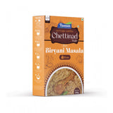 Thannam Chettinadu Biryani Masala Powder With Rice (450GM) - Vegetarian spice blend of Seera Samba Rice, Kashmiri Chilli, Black Pepper, Turmeric, Coriander, Onion, Ginger, Garlic, Cassia, Cardamom, Refined Sunflower Oil. Aromatic and flavorful dry mix for a traditional dish