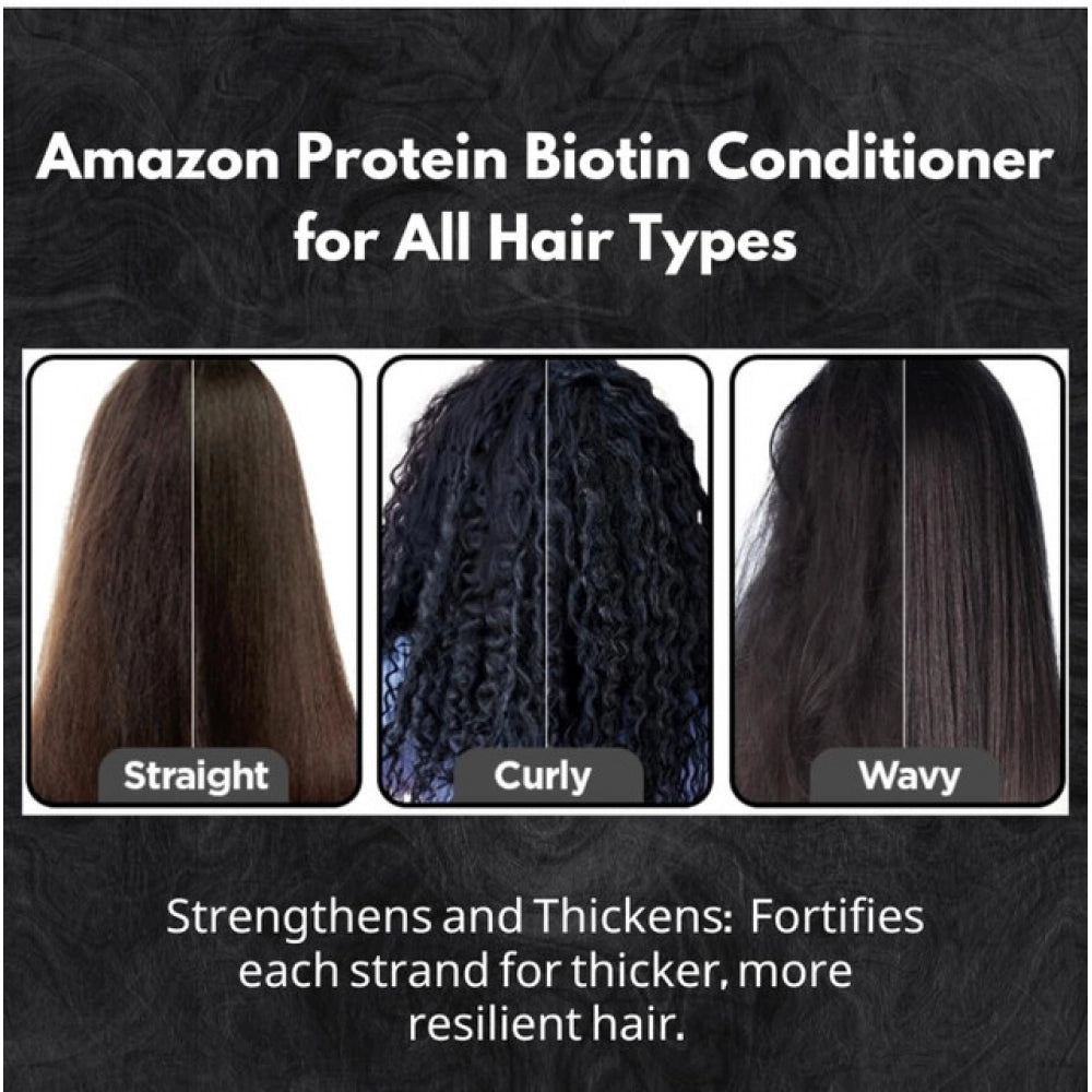 Unisex protein serum (100ml) for all hair types - restores softness, shine, and strength