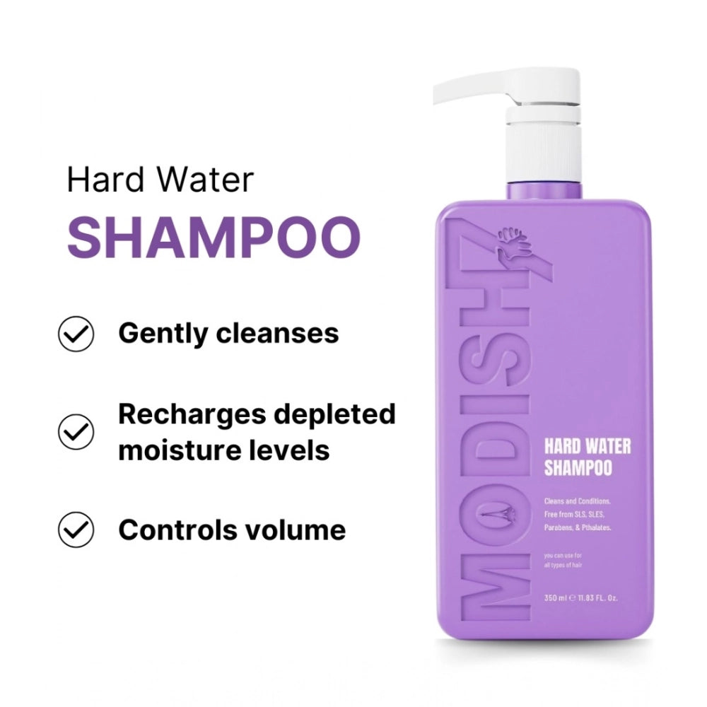 Unisex 350ML protein shampoo for all hair types, restores softness, shine, and strength in hard water