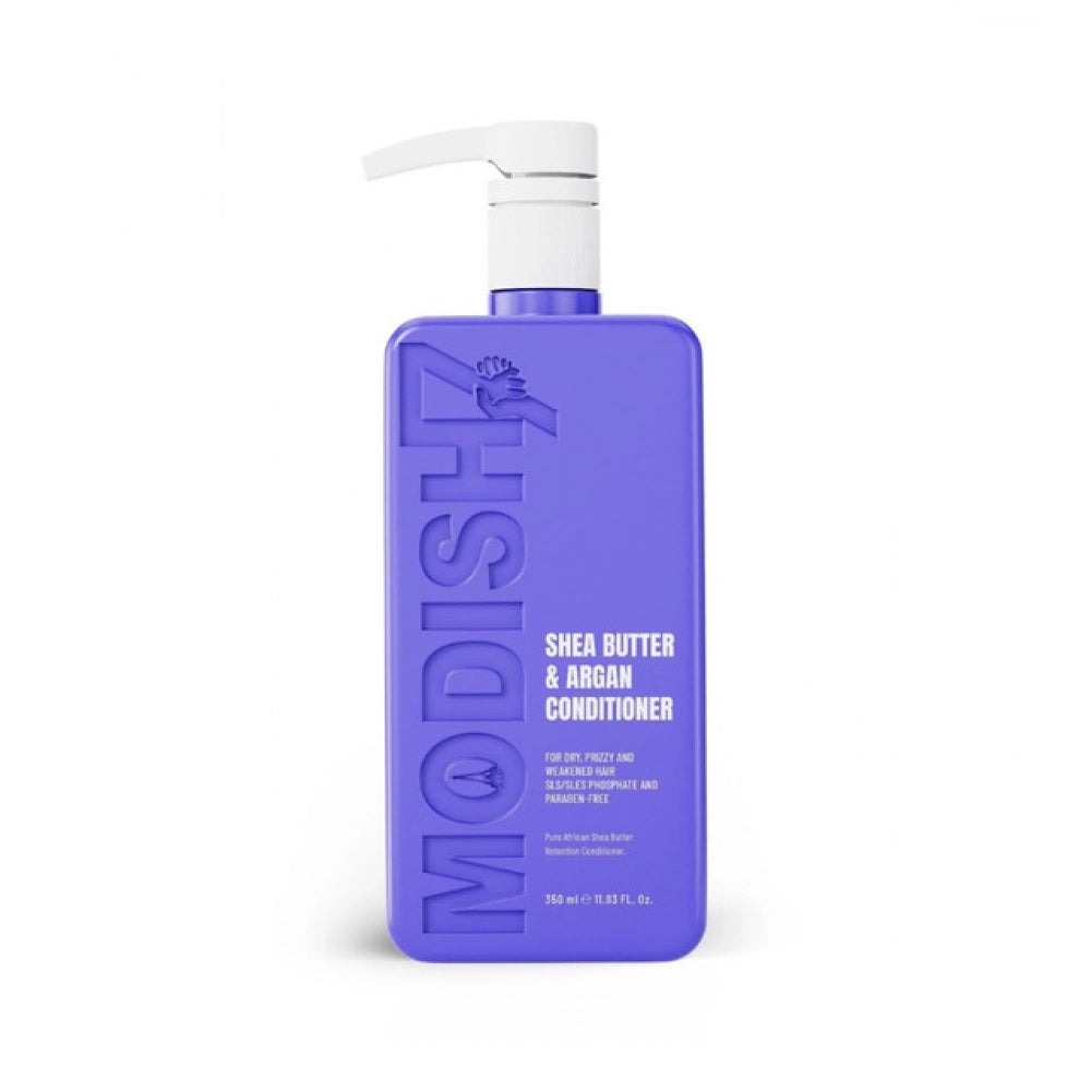 Unisex protein shea butter conditioner (350ml) restores softness, shine, and strength to all hair types