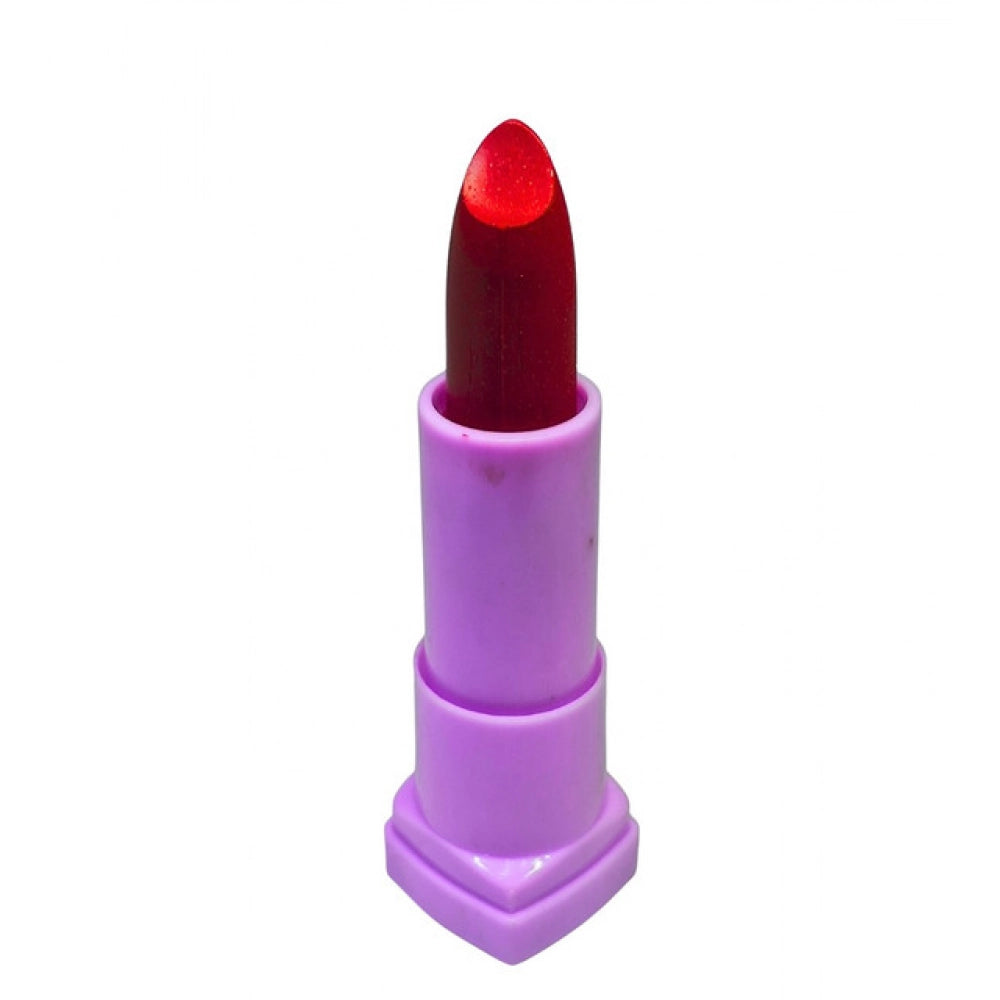 Women's 2-tone matte lipstick set, coral red (cyan) & violet, long-lasting formula for fall, ideal for all skin types