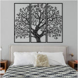 Black wood Tree of Life - Small, ideal for home wall decor