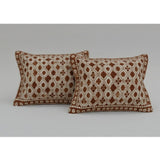 Brown fleece geometric double polar warm bedsheet & pillow cover set, cozy and warm for a comfortable sleep