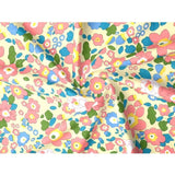 Cotton Blend Floral Printed Single Bedsheet with 1 Pillow Cover (Yellow)