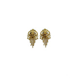 Women's Pack of_2 Brass Gold-Plated Earrings (Gold)