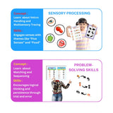 Mini Busy Book – Early Learning Activity Book for Kids (2–4 Years, Multicolor)