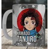 Anime Kamado Tanjiro Ceramic Printed Coffee Mug (White)