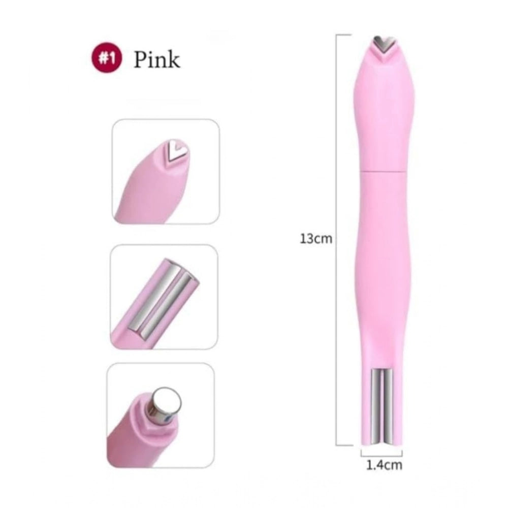 Multicolor plastic solid magnetic nail art pen set for easy application on nails