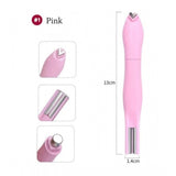 Multicolor plastic solid magnetic nail art pen set for easy application on nails