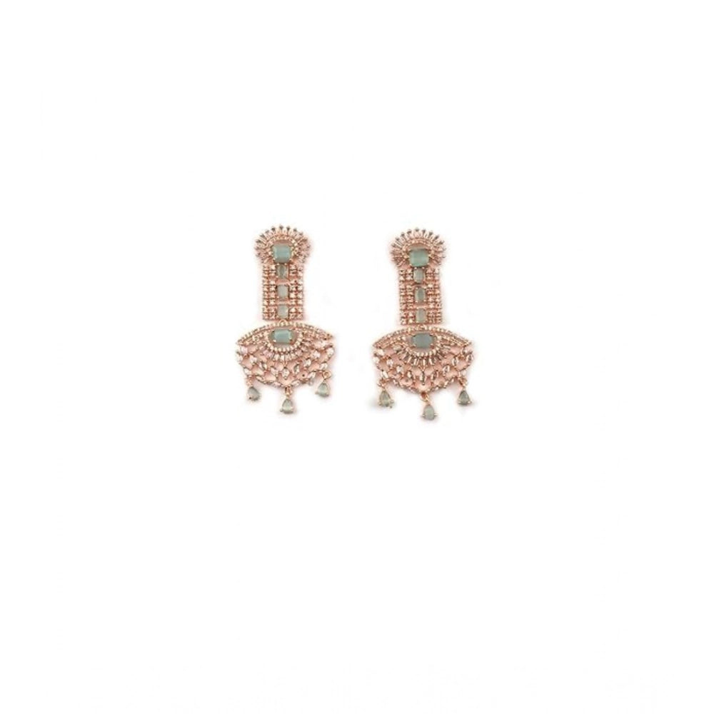 Women's turquoise brass silver plated drop earrings, delicate jewelry for special occasions, keep dry and store safely