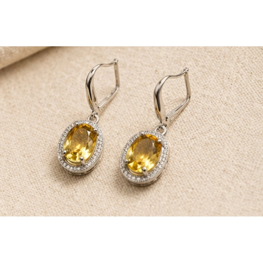 Yellow brass silver plated pendant set for women, accessorize with care