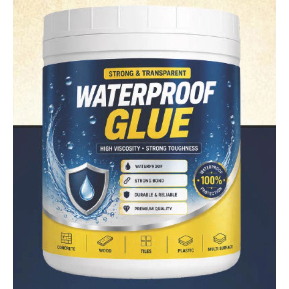Transparent waterproof glue (100 ML each), durable & water-resistant adhesive for crafting or repairs