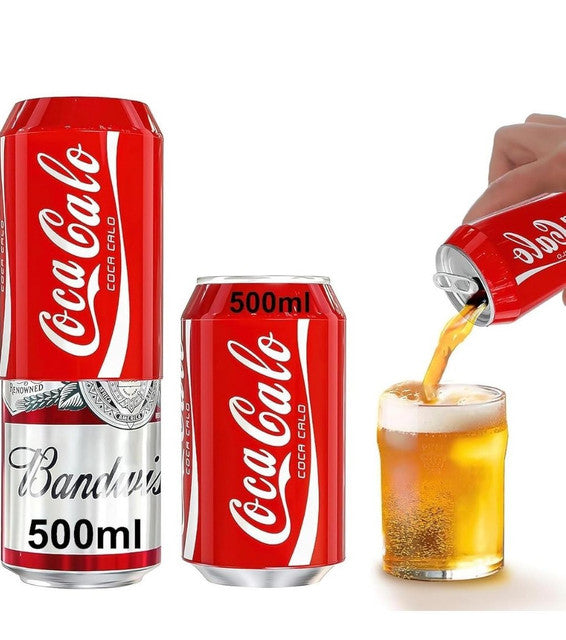 Red silicone beer can cover sleeve for 500ml beverage cans, insulating and reusable for parties