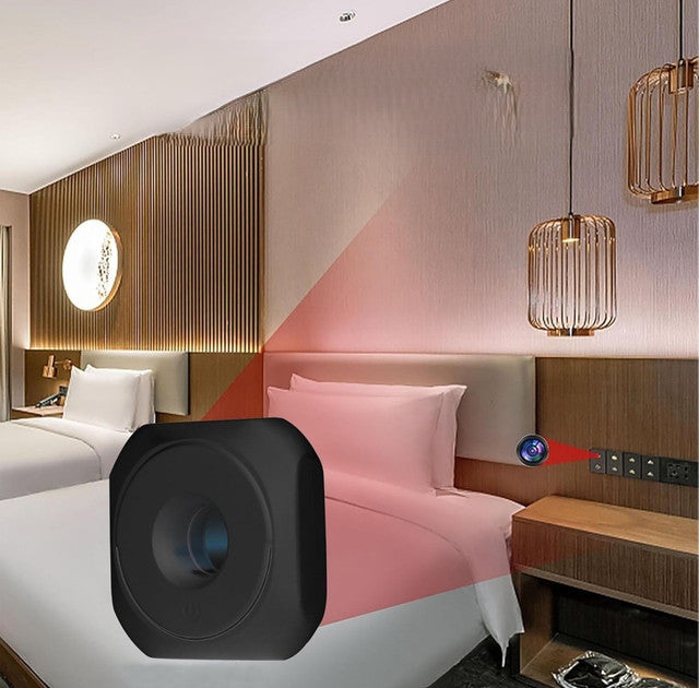 Multicolor portable electronic device for detecting hidden wired and wireless cameras and spy devices