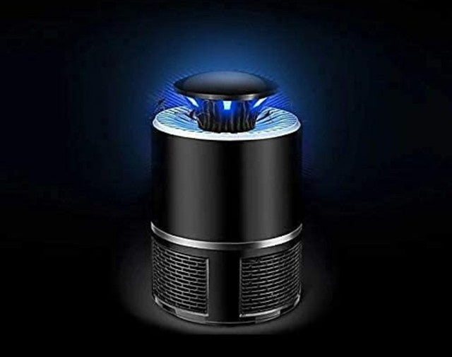 Multicolor UV LED mosquito killer lamp that traps flying insects using eco-friendly, chemical-free technology