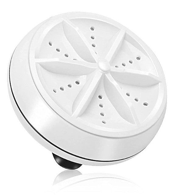 Multicolor mini portable turbine washer for deep cleaning socks and undergarments, powered by USB