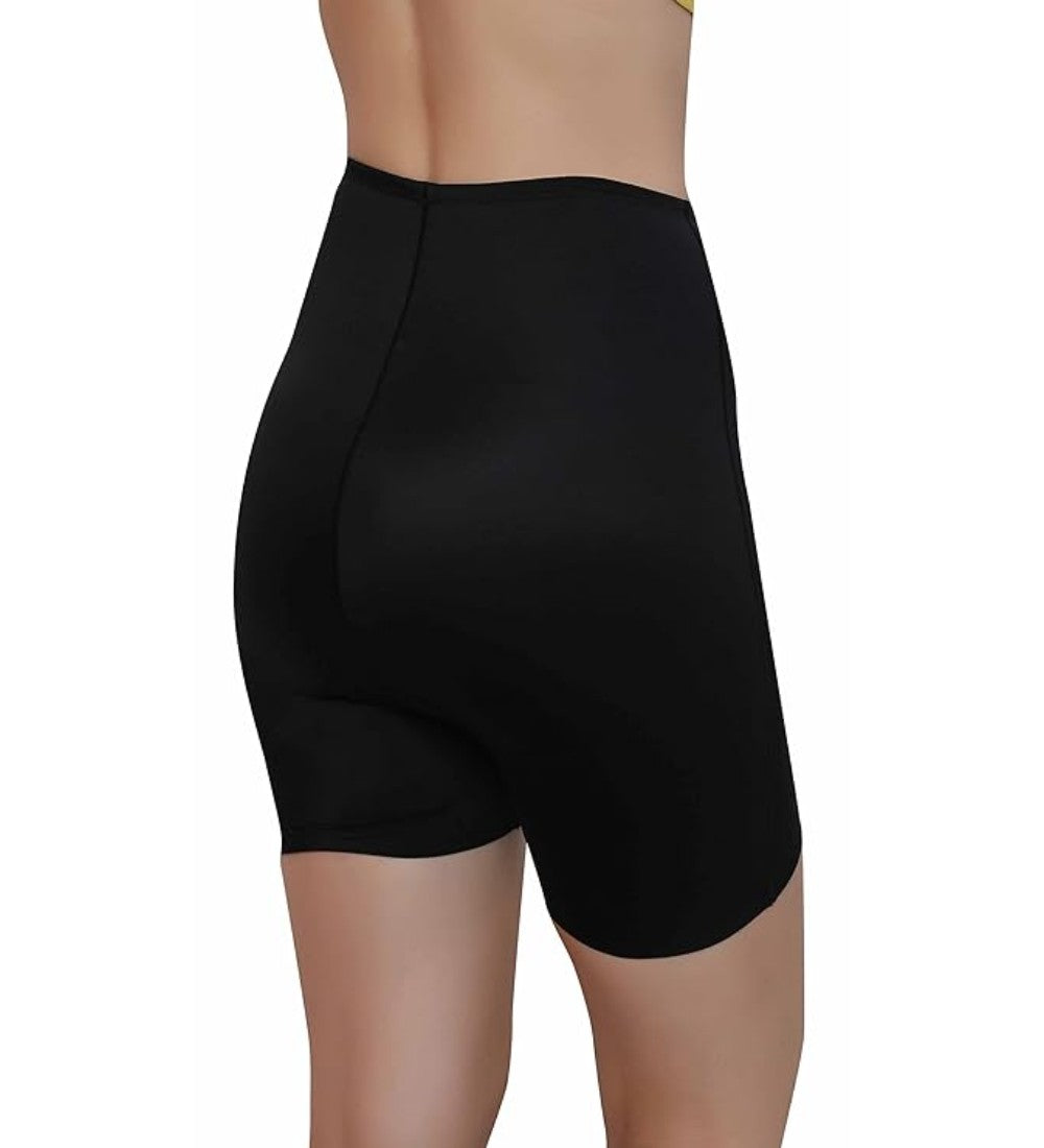 Black high waist tummy tucker shapewear providing firm compression for a seamless and defined silhouette