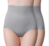 Women's High-Waisted Briefs Free Size (Multicolor)