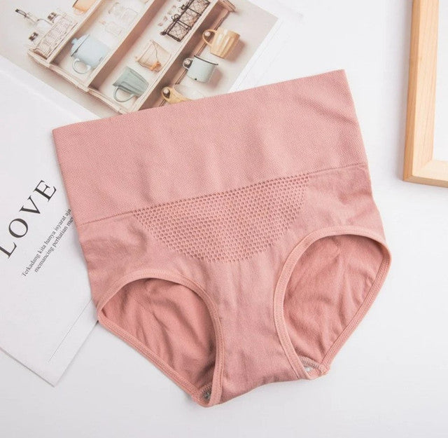 Women's High-Waisted Briefs Free Size (Multicolor)