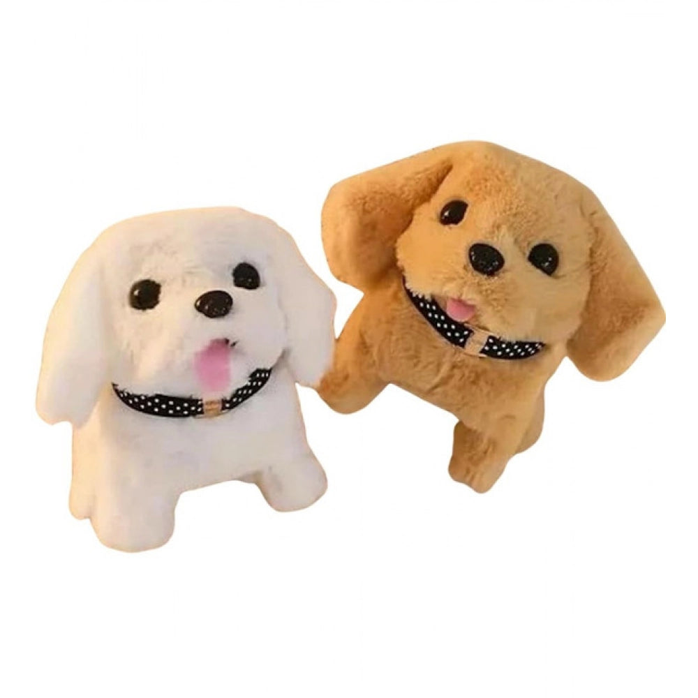 Multicolor walking and talking dog - Interactive plush toy with skin-friendly fabric, safe for children (3+ years). Built-in sound effects stimulate sensory development