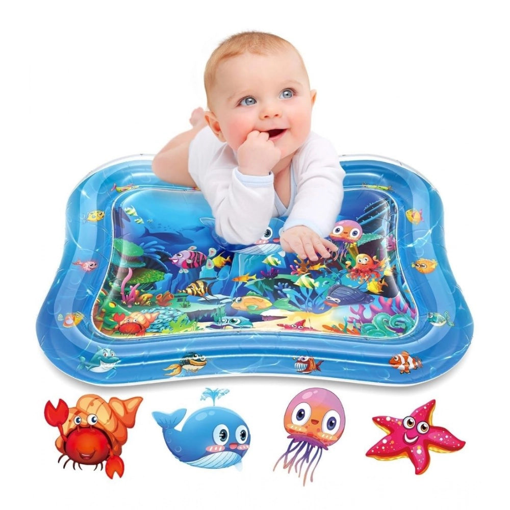 { "alt_text": "Multicolor BPA-free play mat set for infants, durable sensory toy for motor skill development" }
